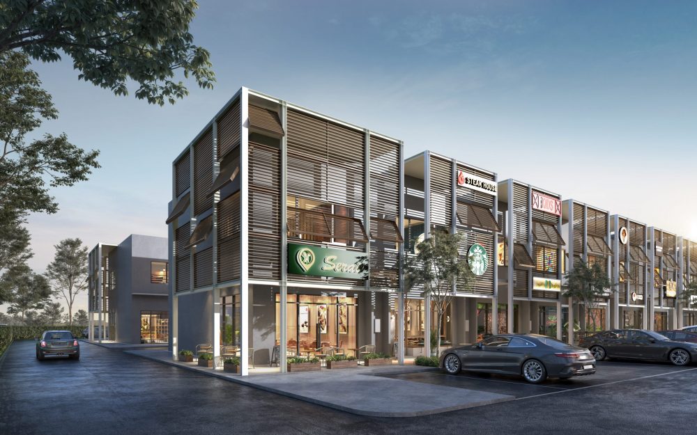 D’Rimbayu_ShopLot_SideFacade_FA