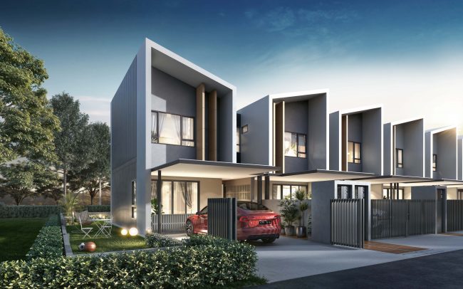 D’Rimbayu_Terrace_FrontFacade_Evening_FA2 copy